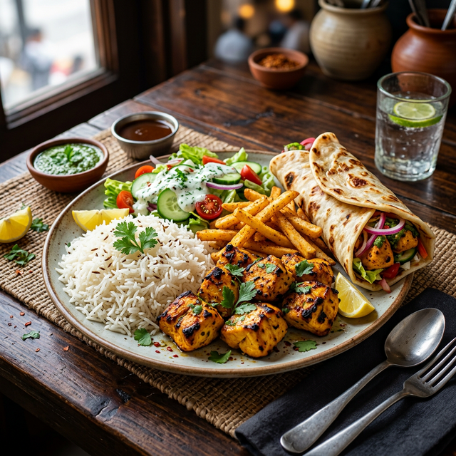 Indian Food Combo Plate